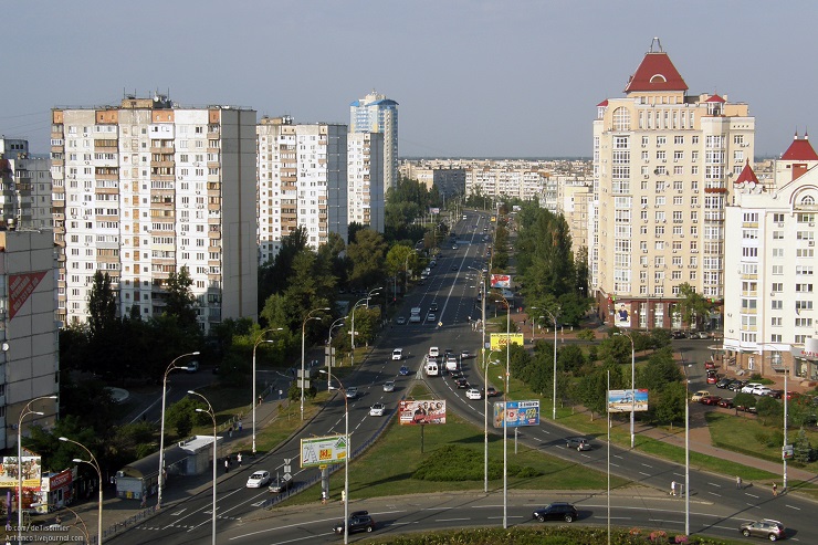 Розв’язку на Бандери у Києві озеленять за 1 млн гривень