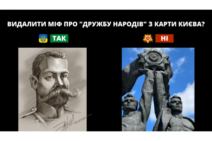 Кияни створили петицію про перейменувати бульвару і станції метро Дружби народів