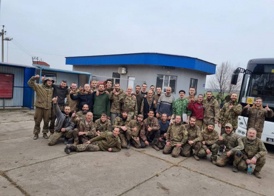 З ворожого полону звільнено ще 45 українських військових