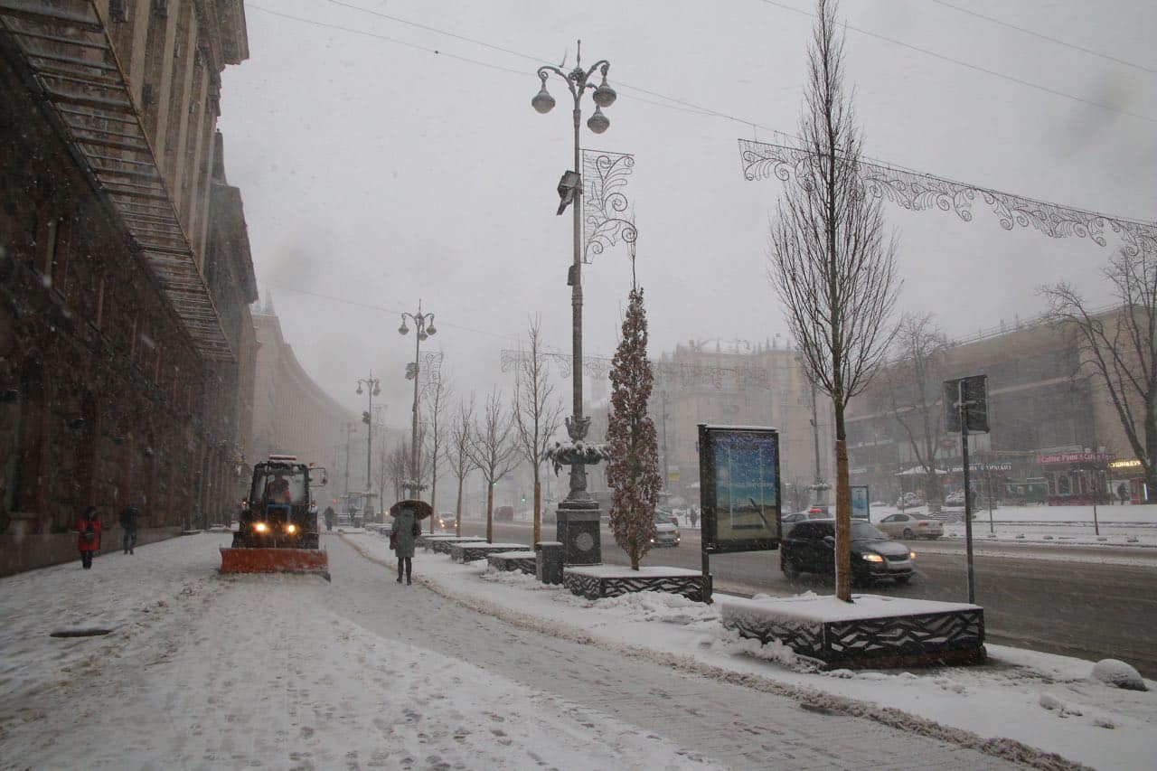 Метеорологічна зима почалася в Києві на два тижні раніше кліматичної норми