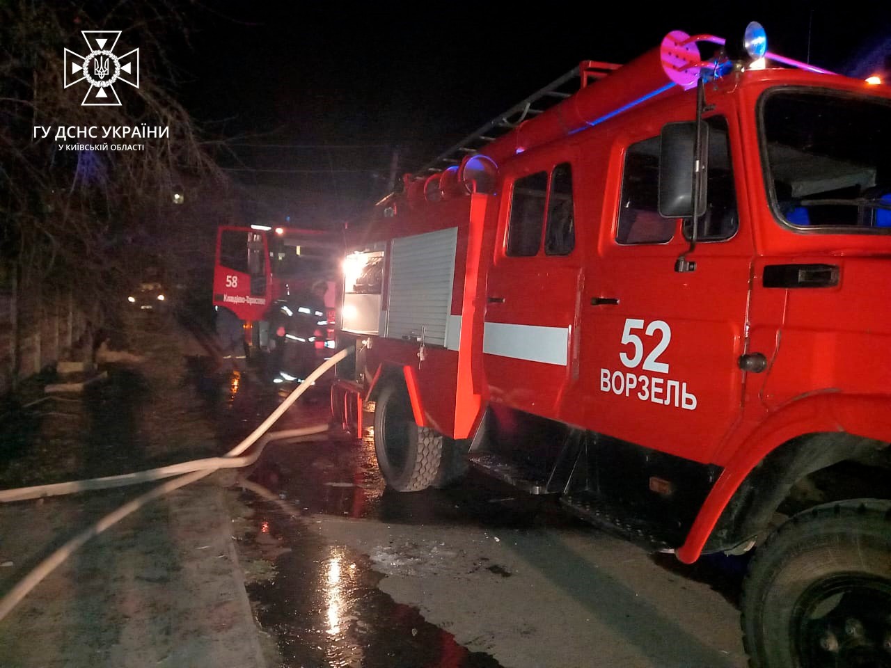 У Бучанському районі Київщини внаслідок пожежі загинула жінка літнього віку