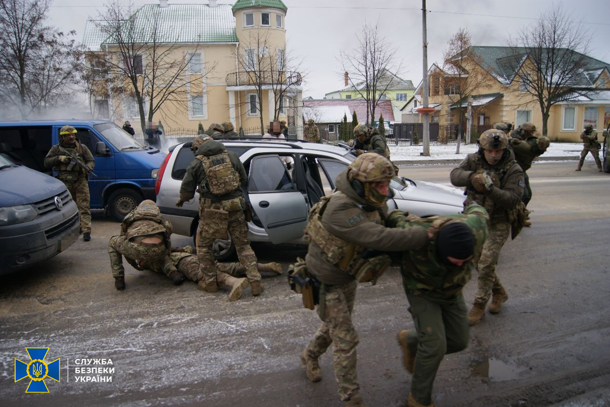 СБУ провела військові тренування поблизу білорусі (відео)