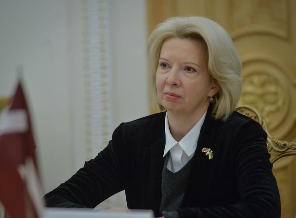 Міністр оборони Латвії Інара Мурнієце прибула із першим візитом до Києва