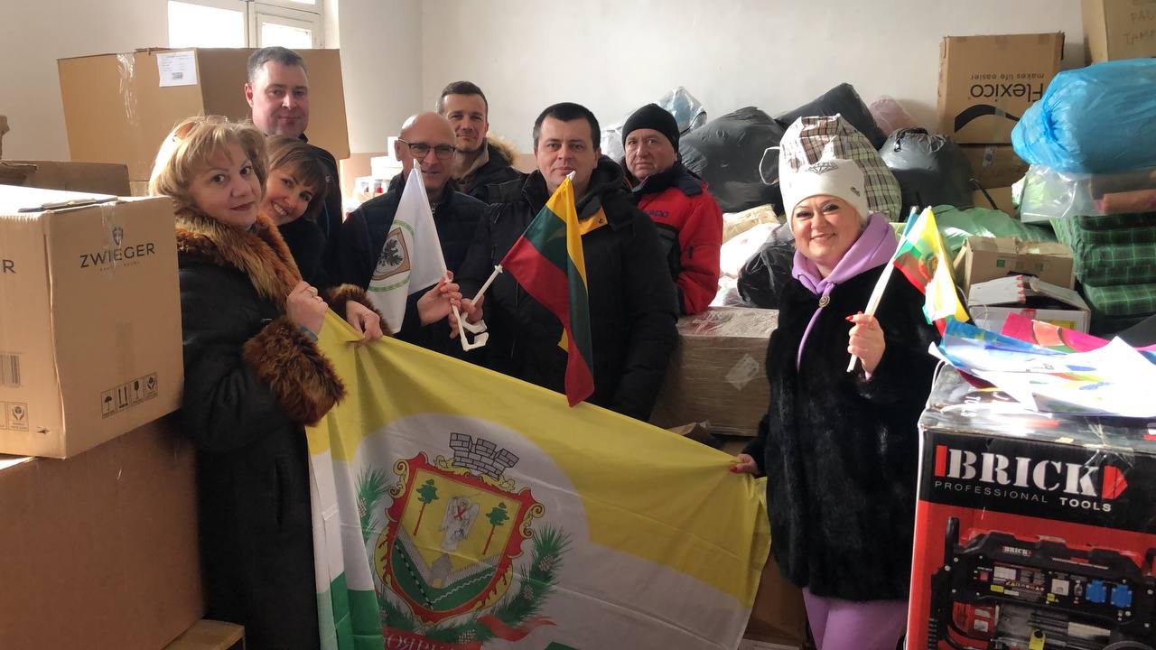 Литовське місто Біржай передало благодійну допомогу жителям Боярської громади