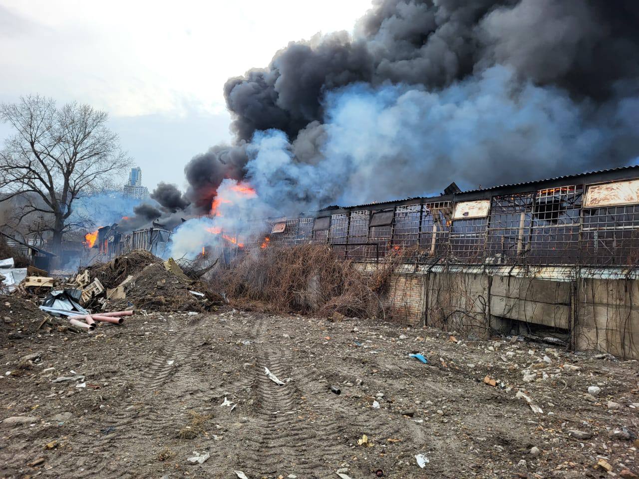 Пожежу в Подільському районі локалізували та ліквідували, - Кличко