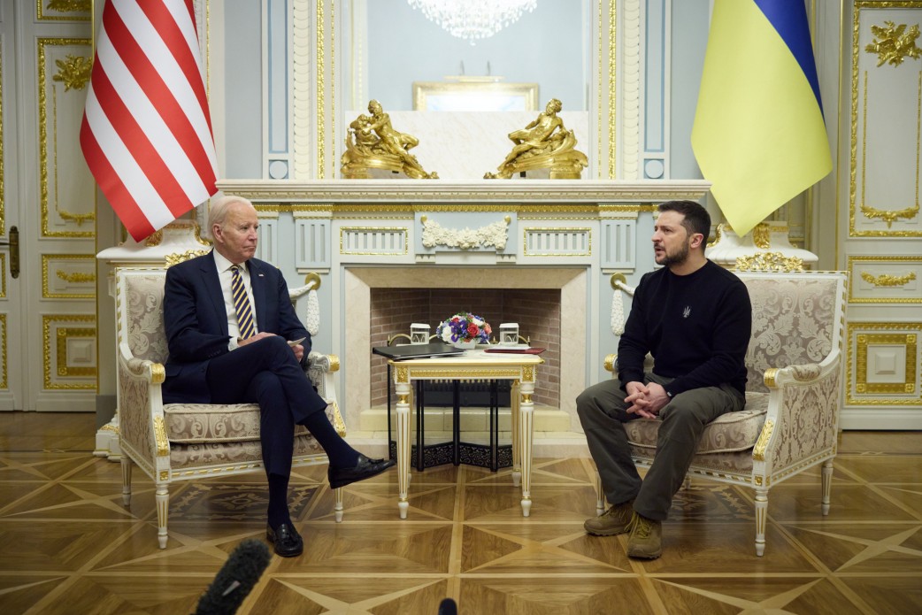 Зеленський назвав візит Байдена до Києва значущим моментом підтримки для України і важливим сигналом