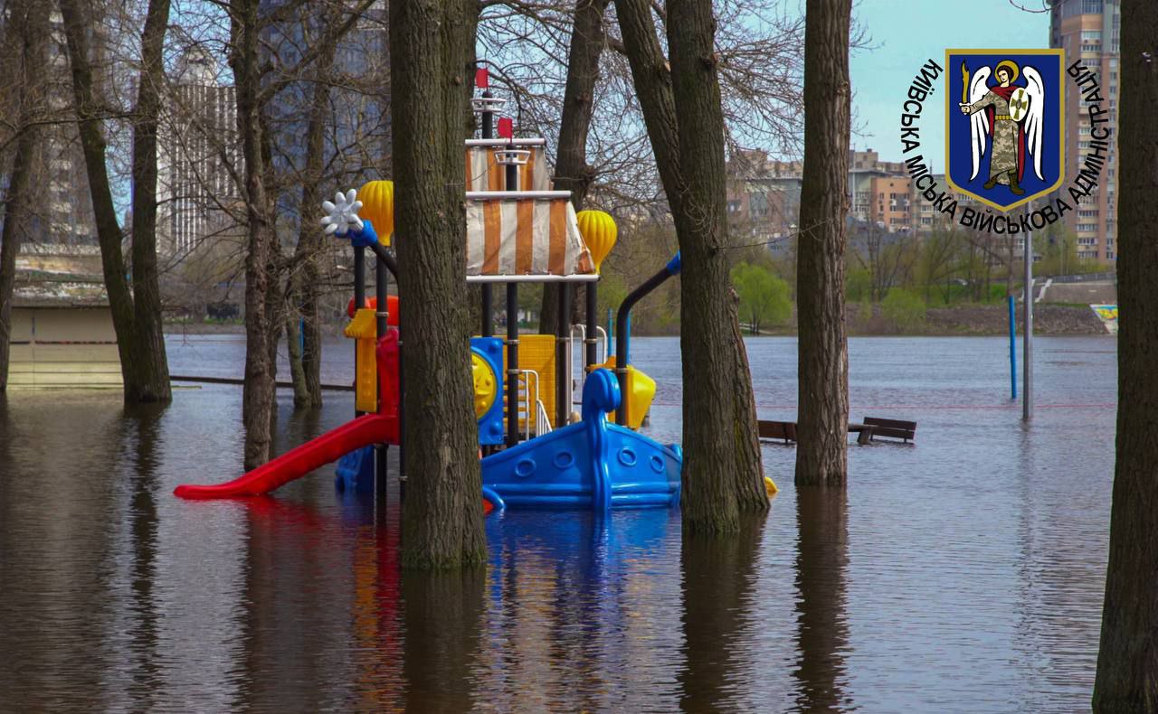 У столиці рівень води різко пішов на спад, – КМВА