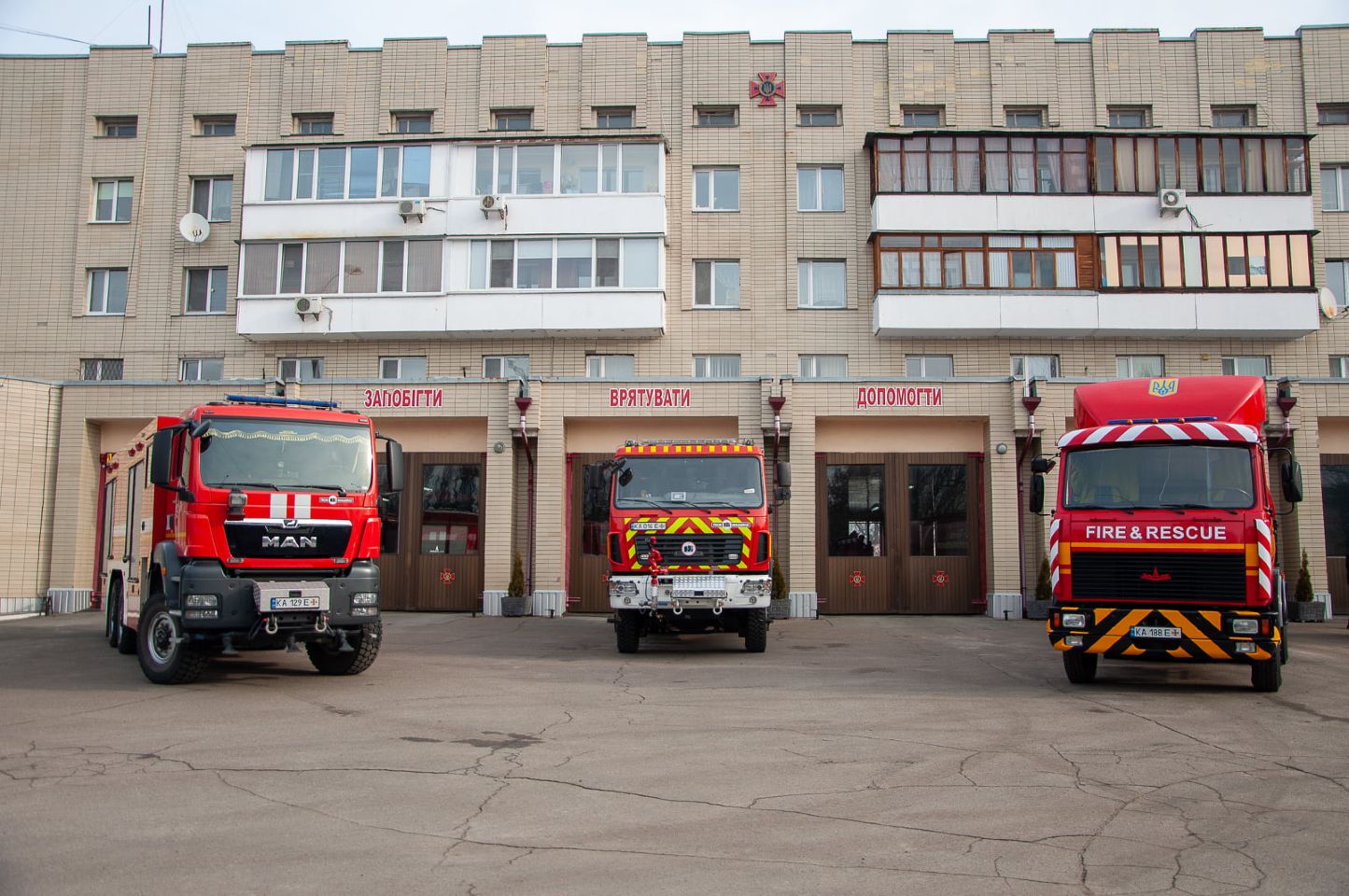 У Пожежному депо Бучі замінять ворота