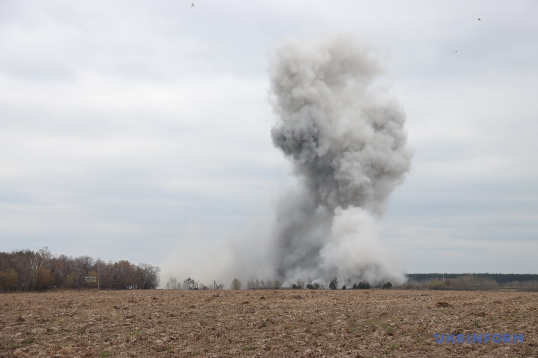 У Вишгородському районі Київщині може бути чутно звуки вибухів