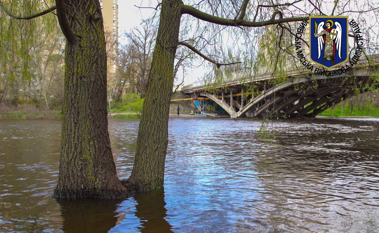 Рівень Дніпра в межах Києва знову піднявся, води додалося на 5 см