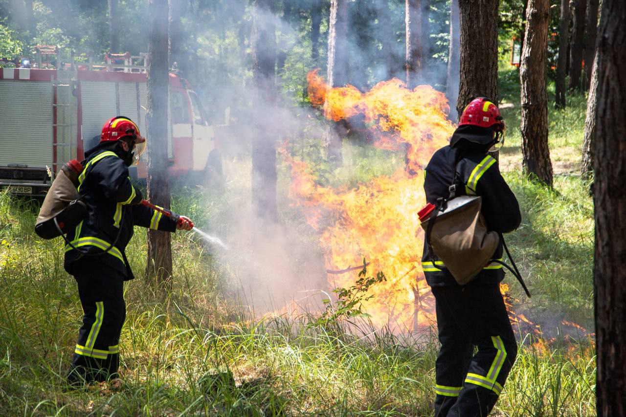Цього тижня у Києві та області прогнозують надзвичайний рівень пожежної небезпеки