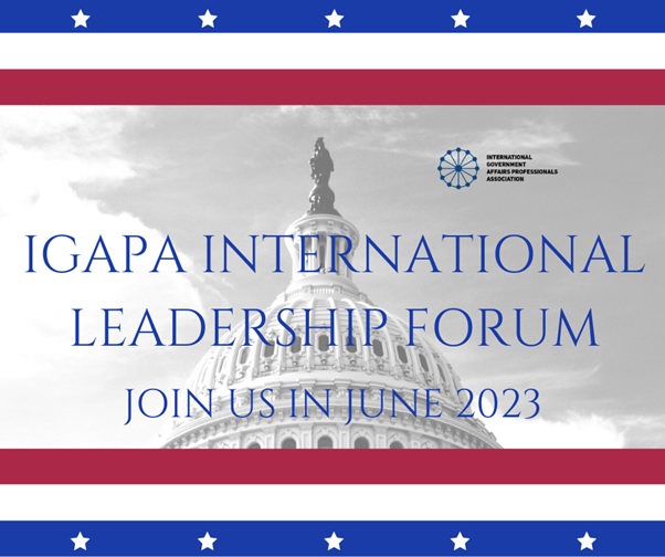 Міжнародна асоціація професіоналів у сфері урядових відносин 12 червня проводить у Вашингтоні лідерський форум