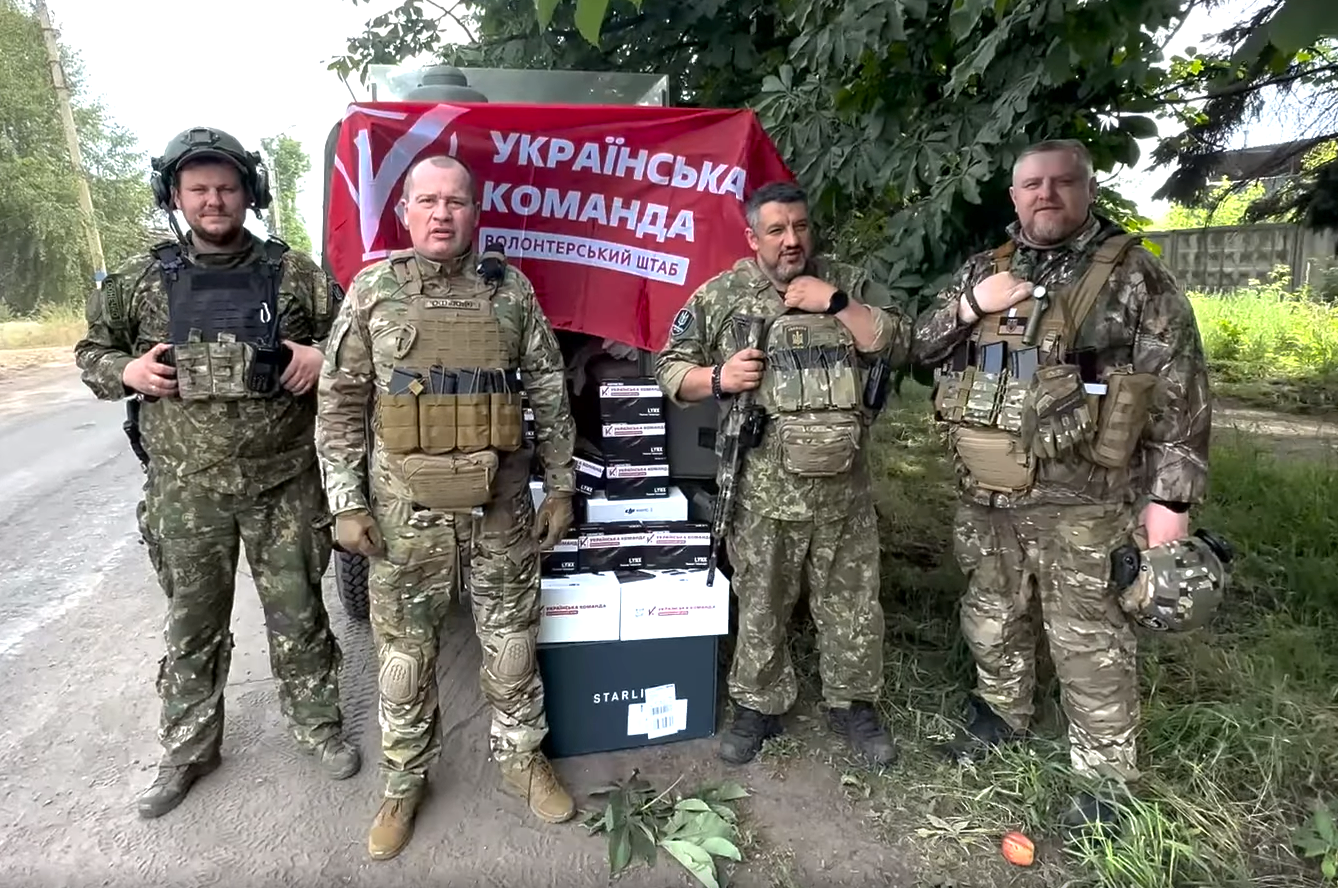 “Українська команда” привезла допомогу на фронт декільком військовим підрозділам - Артур Палатний