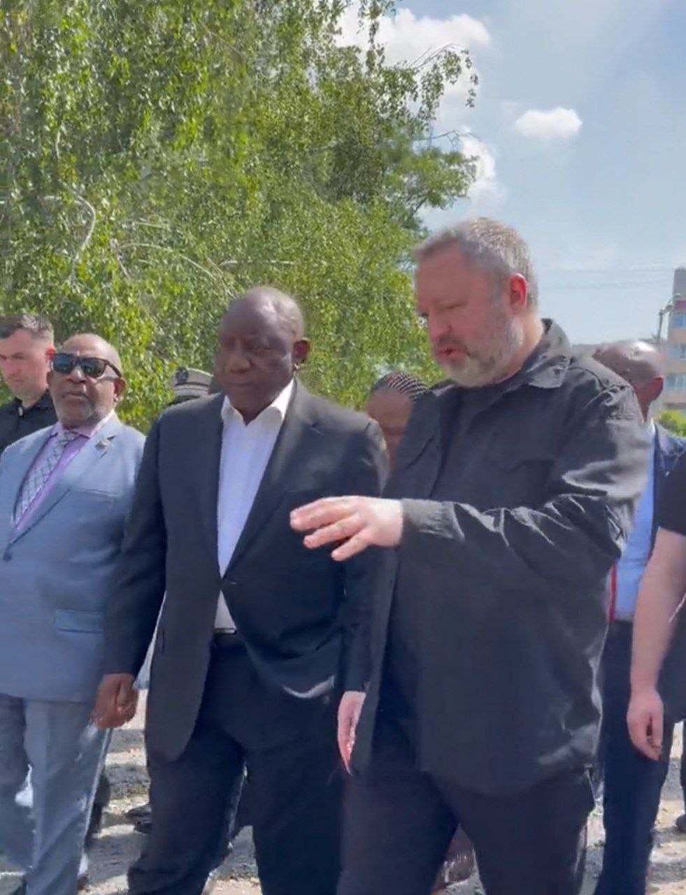 У Бучу приїхали президент ПАР разом з іншими африканськими лідерами