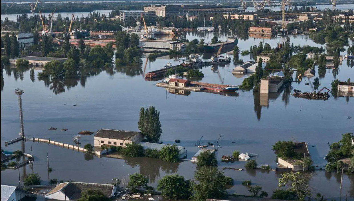 Через підрив Каховської ГЕС затоплено 3624 будинки у населених пунктах Херсонщини, евакуйовано 2352 людини