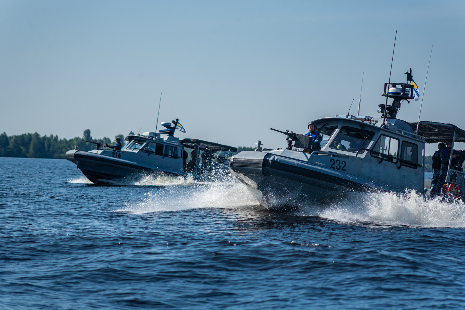 На Київському морі підрозділи ВМСУ вправлялися у знищенні ворожих диверсійних груп (фото)