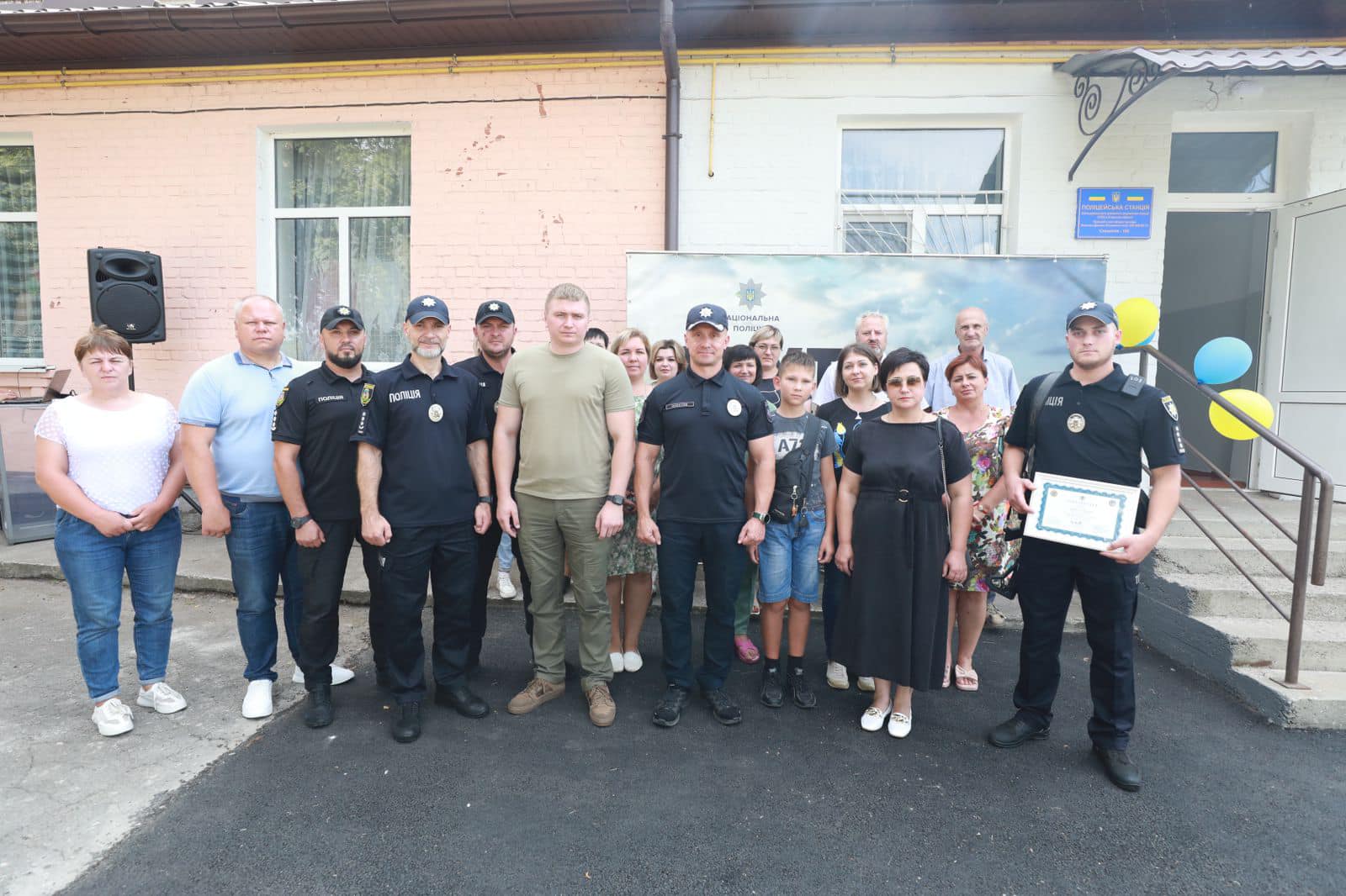 На Київщині у Білоцерківській та Рокитнянській громадах запрацювали поліцейські станції
