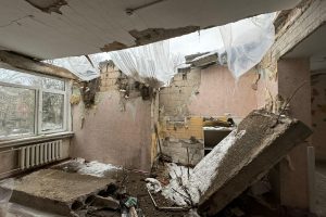 Щонайменше половину приміщення дитячого садочка, пошкодженого в результаті російської атаки дронами, доведеться відбудувати - КМДА (фото)