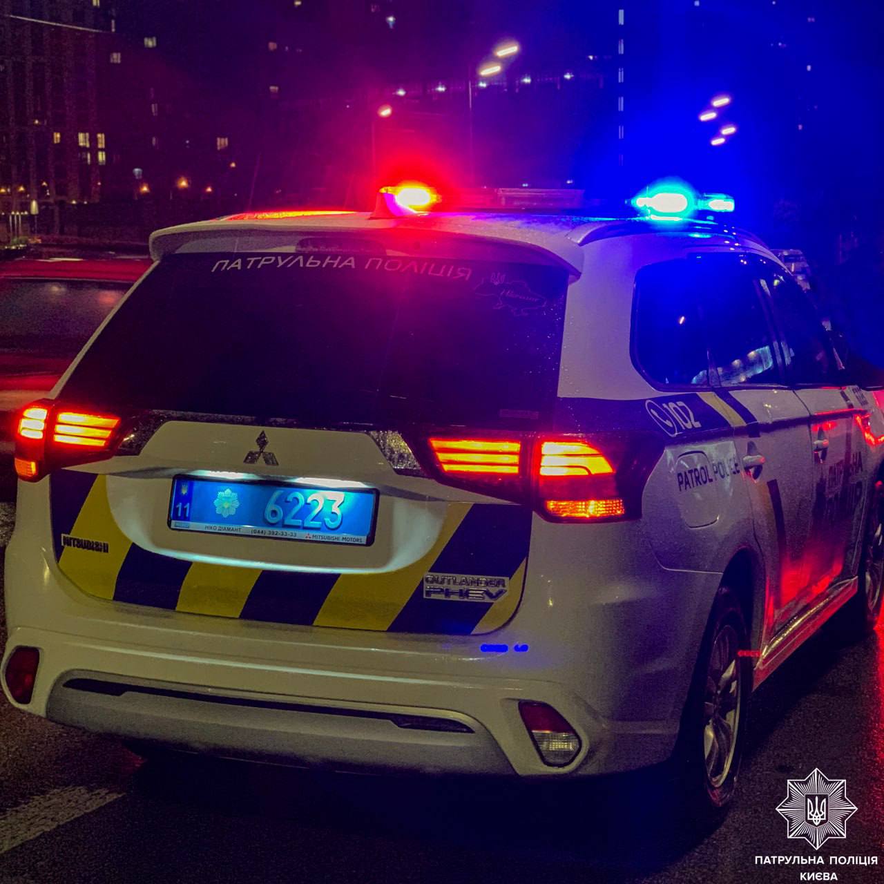 У новорічну ніч у столиці патрульні склали 15 протоколів на водіїв напідпитку