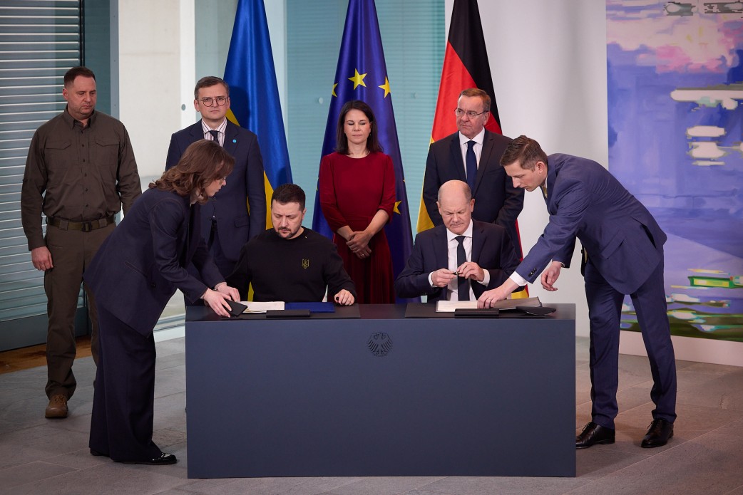 Зеленський і Шольц уклали безпекову угоду між Україною та Німеччиною