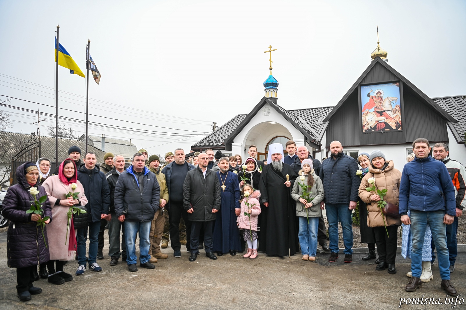 Митрополит Епіфаній освятив новий храм ПЦУ на київських Бортничах