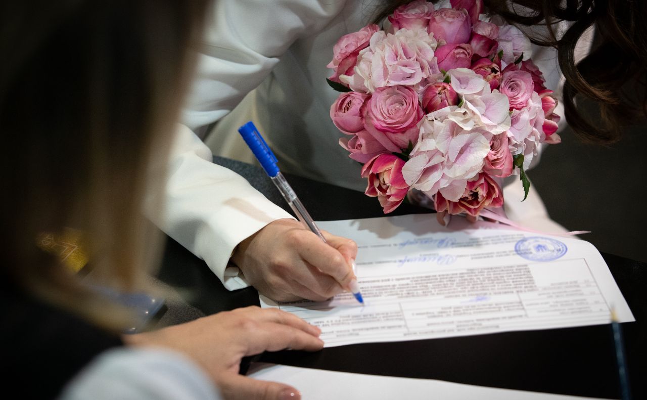 У Києві в День всіх закоханих вирішили одружитися понад сто пар