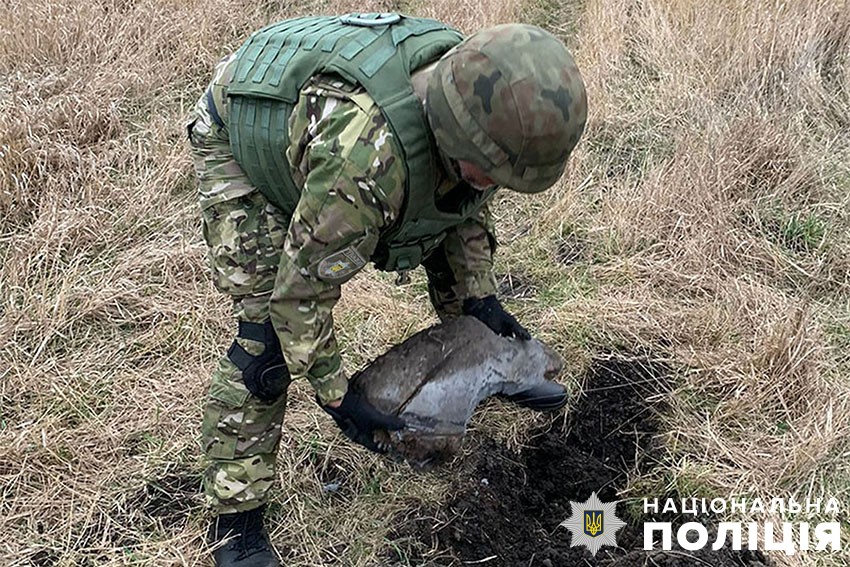 Вибухотехніки вилучили бойову частину ракети, яка впала вчора у приватному секторі Солом’янського району столиці (фото)