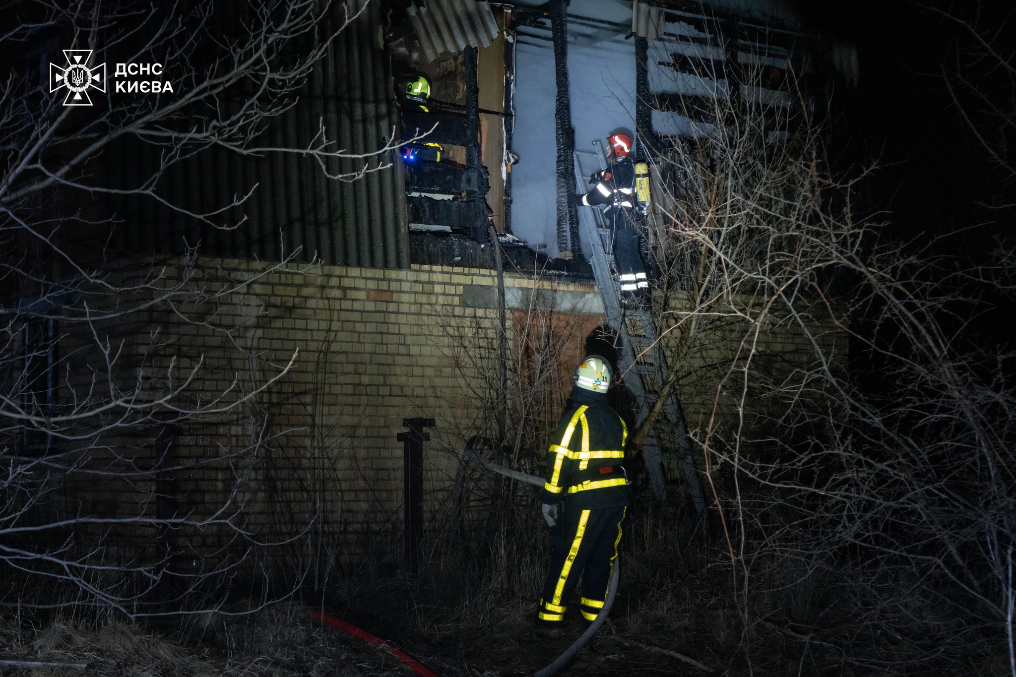 У Гнідині на Бориспільщині внаслідок пожежі загинув чоловік