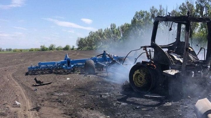 На Харківщині від удару росармії загинув тракторист
