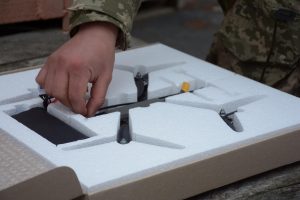 Броварська громада відправила 50 FPV-дронів для бійців роти ударних безпілотників