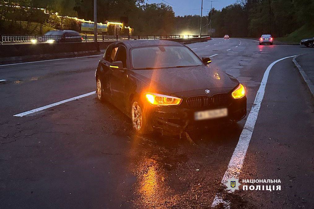 Поліцейські повідомили про підозру водію BMW, який скоїв смертельну ДТП на Оболоні