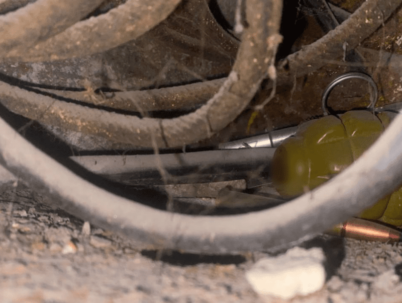 У Солом’янському районі Києва чоловік під час ремонтних робіт знайшов у електрощитовій гранату
