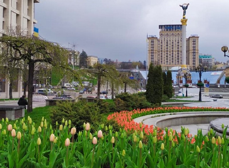 Впродовж першої половини квітня у столиці зафіксували 13 температурних рекордів