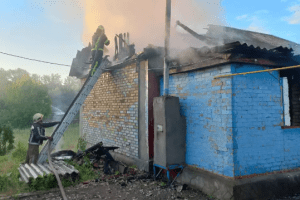 На Київщині внаслідок пожежі в житловому будинку загинуло двоє чоловіків
