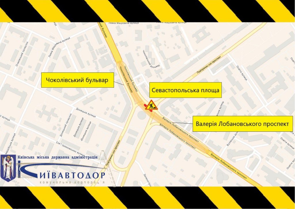 У неділю,16 червня, в тунелі під Севастопольською площею обмежать рух транспорту (схема)
