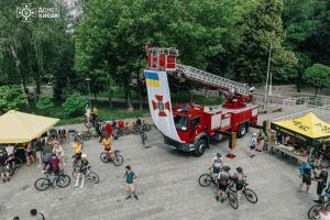 У Києві 8 червня відбувся другий велопробіг FIRE WAY на підтримку ЗСУ (фото, відео)