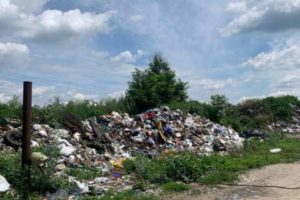 У селі Трипілля на Київщині виявили незаконне сміттєзвалище на понад 5 тисяч квадратних метрів