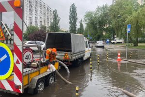 У Києві менш ніж за добу випало більше половини місячної норми опадів
