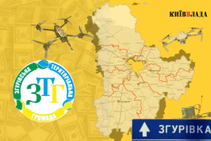 Згурівка витратила 1,7 млн гривень на придбання 12 квадрокоптерів для ЗСУ