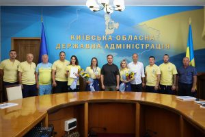 Руслан Кравченко нагородив спортсменів – учасників Олімпіади з Київщини