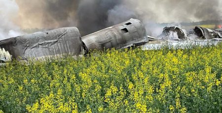 Українська розвідка встановила воєнних злочинців з екіпажу знищеного бомбардувальника Ту-22М3