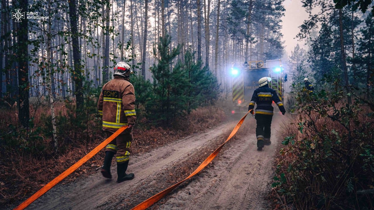 На Київщині зафіксовано погіршення стану повітря через пожежі в екосистемах