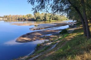 Вода у Десні в Броварському районі опустилася до найнижчого за сто років рівня