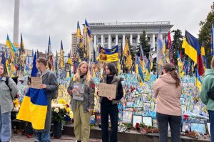 На Майдані Незалежності вшанували памʼять Героїв (фото)