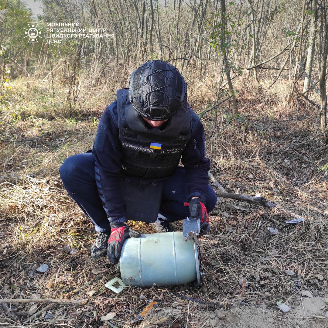 У Вишгородському та Бучанському районах сапери вилучили залишки ворожих БпЛА