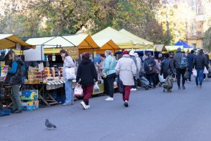 Продовольчі ярмарки: щомісяця пів мільйона киян скуповуються не в маркетах, а у фермерів