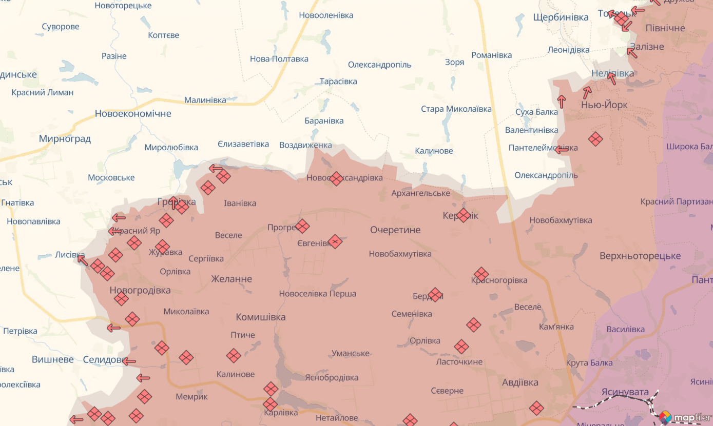 Протягом минулої доби відбулось 166 бойових зіткнень, - Генштаб ЗСУ