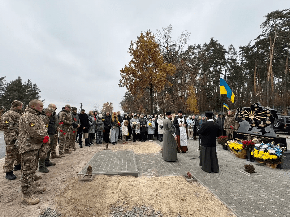 В Ірпінській громаді відкрили меморіал пам'яті загиблим Героям батальйону «Сонечко»