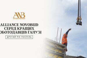 Будівельна компанія знову в трійці найкращих роботодавців будівельної галузі України, - Alliance Novobud