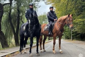 У столиці завершився сезон патрулювання кавалерійської роти і вело- та мото екіпажів (фото)